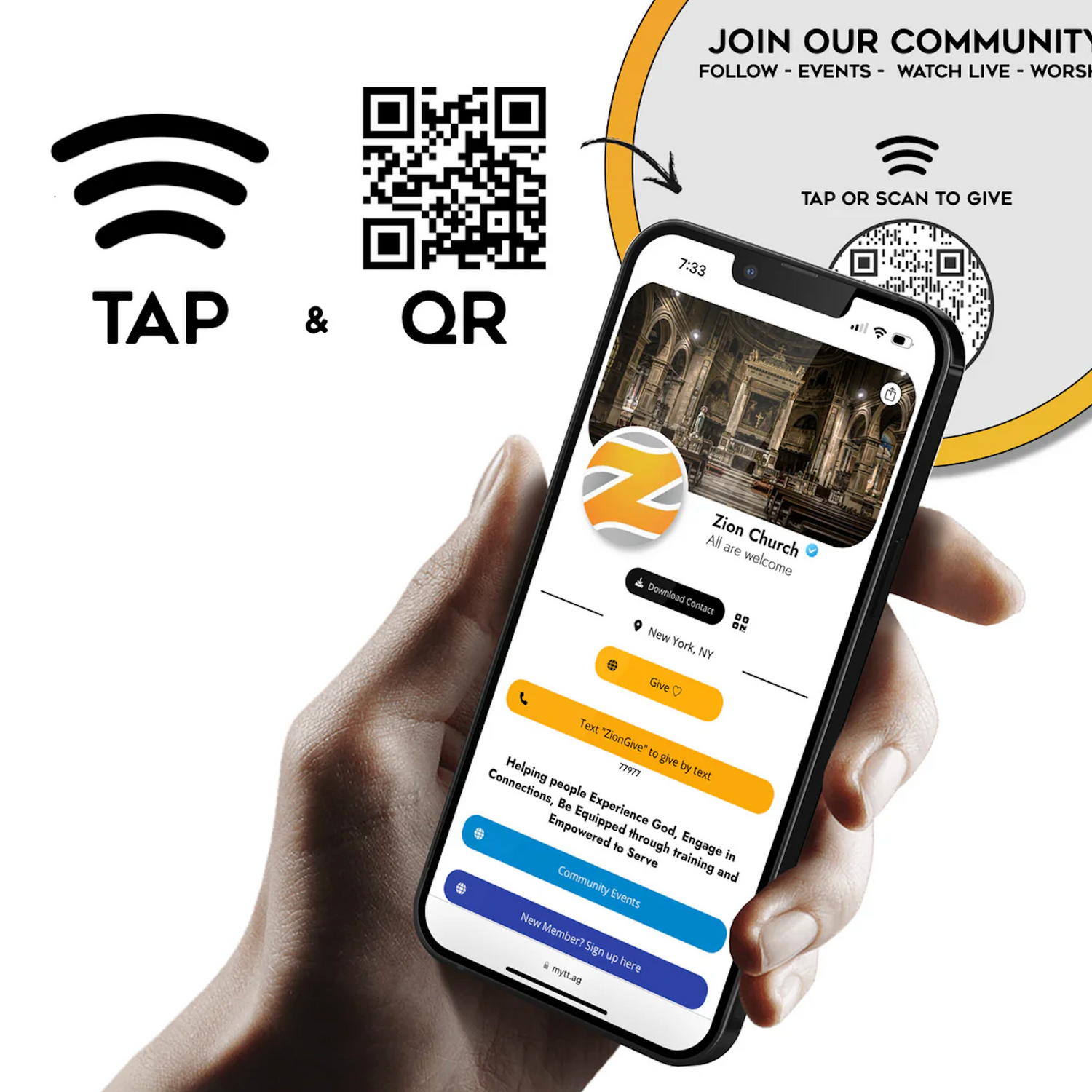 Top 5 Advantages of NFC Tap Technology for Churches