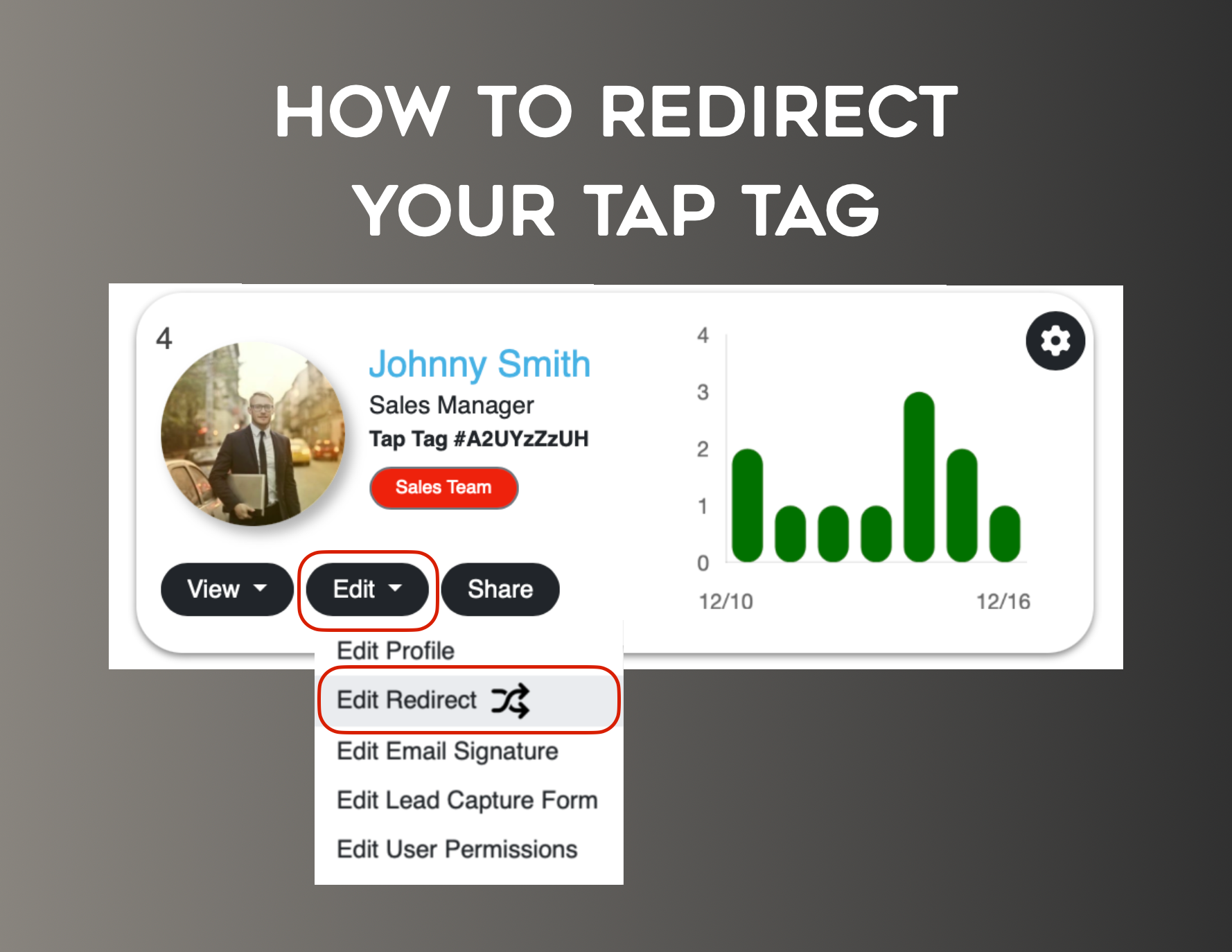 How to redirect your Tap Tag to a new website, and un-redirect