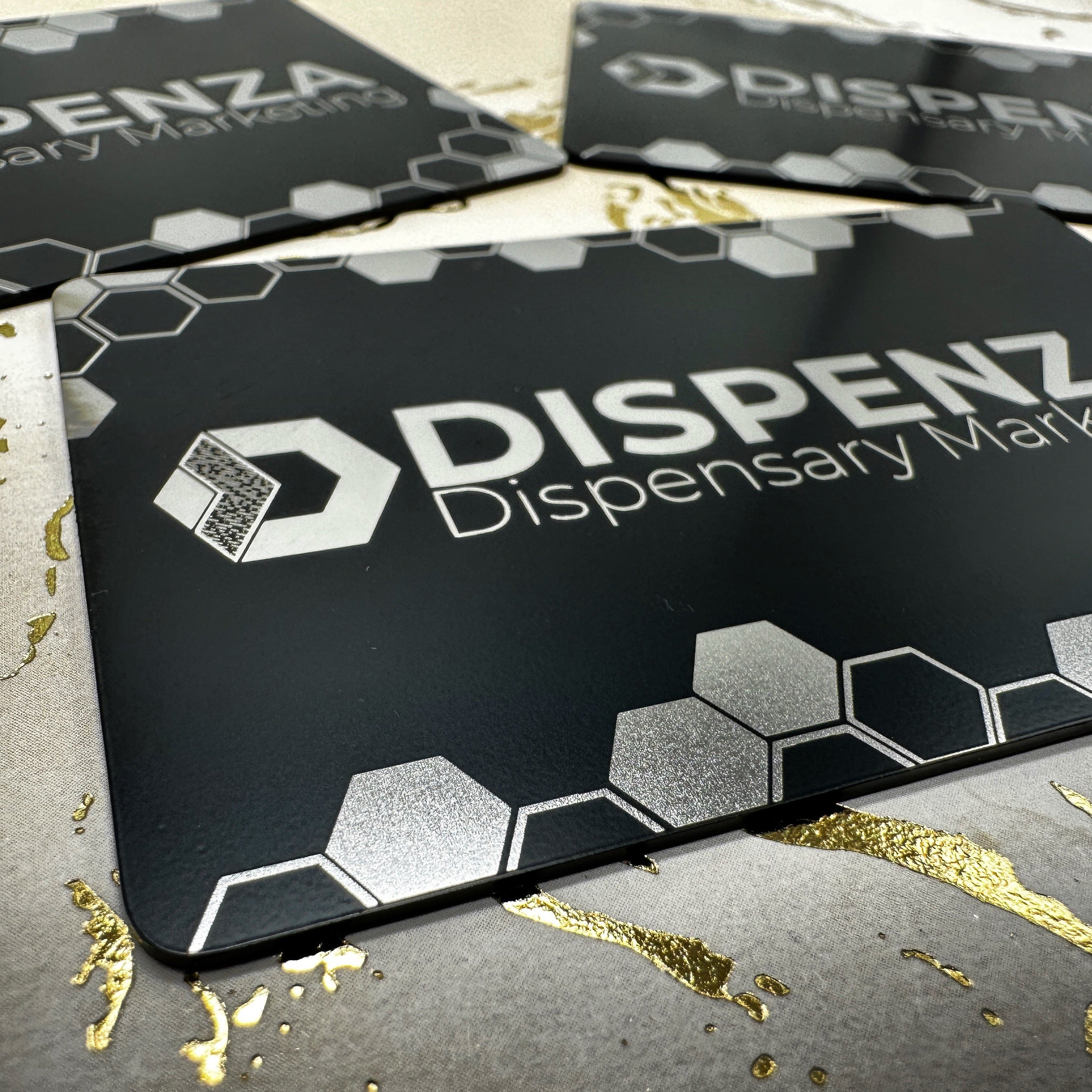 Custom Black steel tap business card, engraves silver on black. tap to share contact information and digital business card