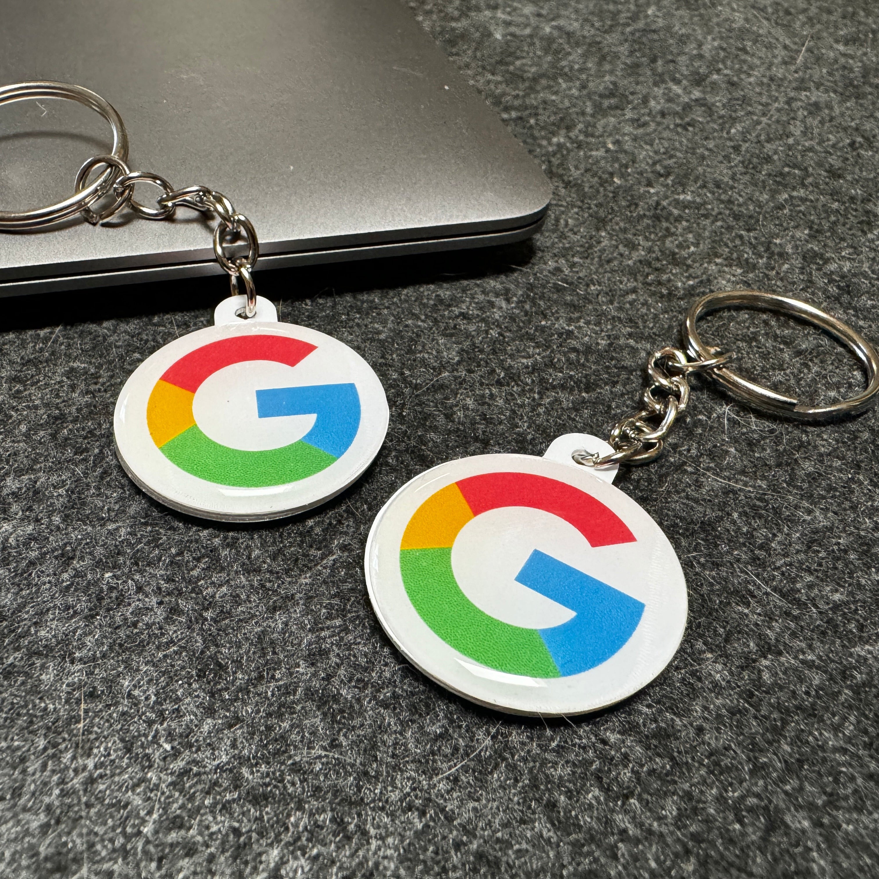 Custom Tap NFC keychain, custom logo. Tap to share contact info and digital profile