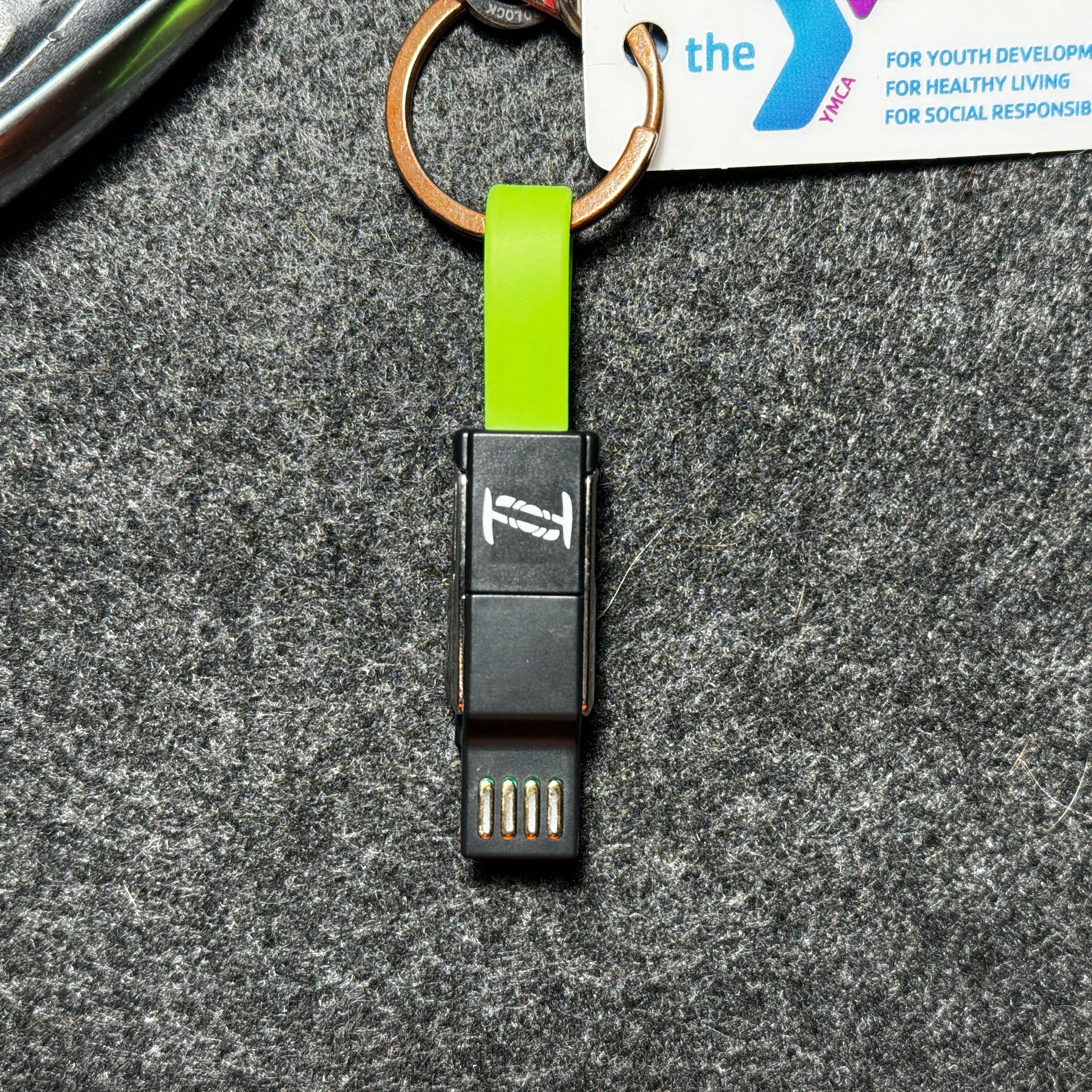 6 in 1 Keychain Charging Cord
