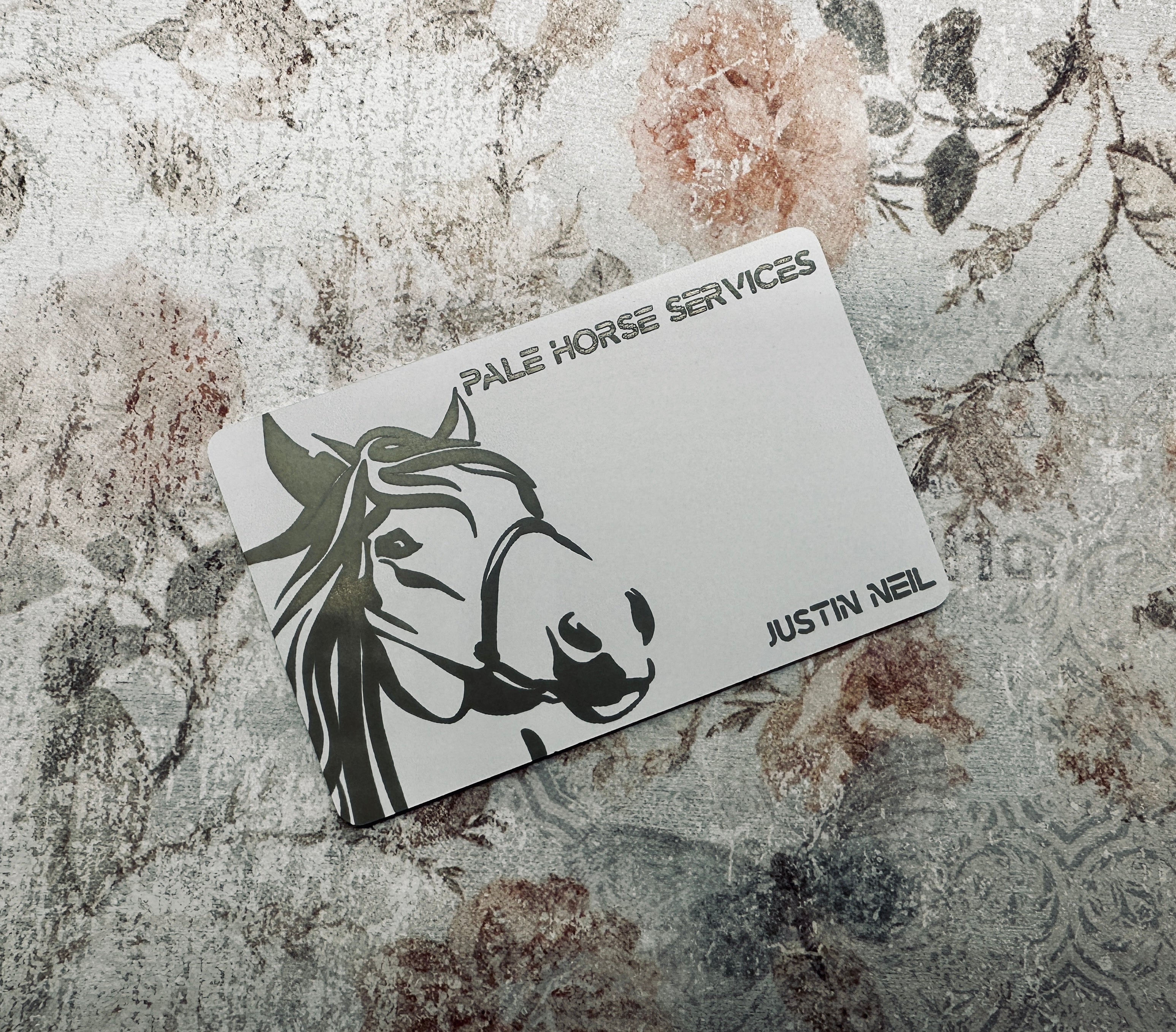 Steel Tap Card - Front & Back Customization