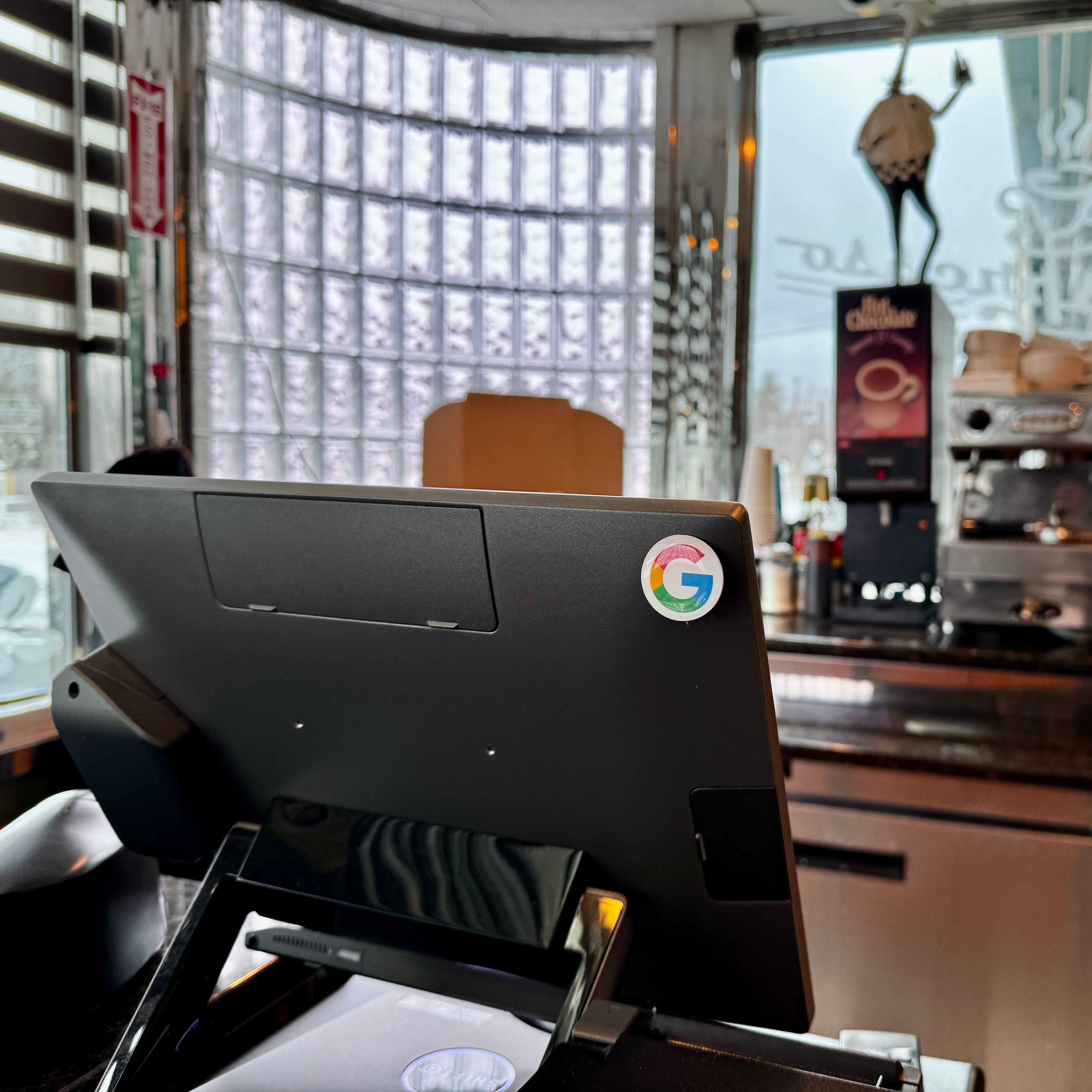 Google sticky tag to stick onto computer. Tap to leave a review