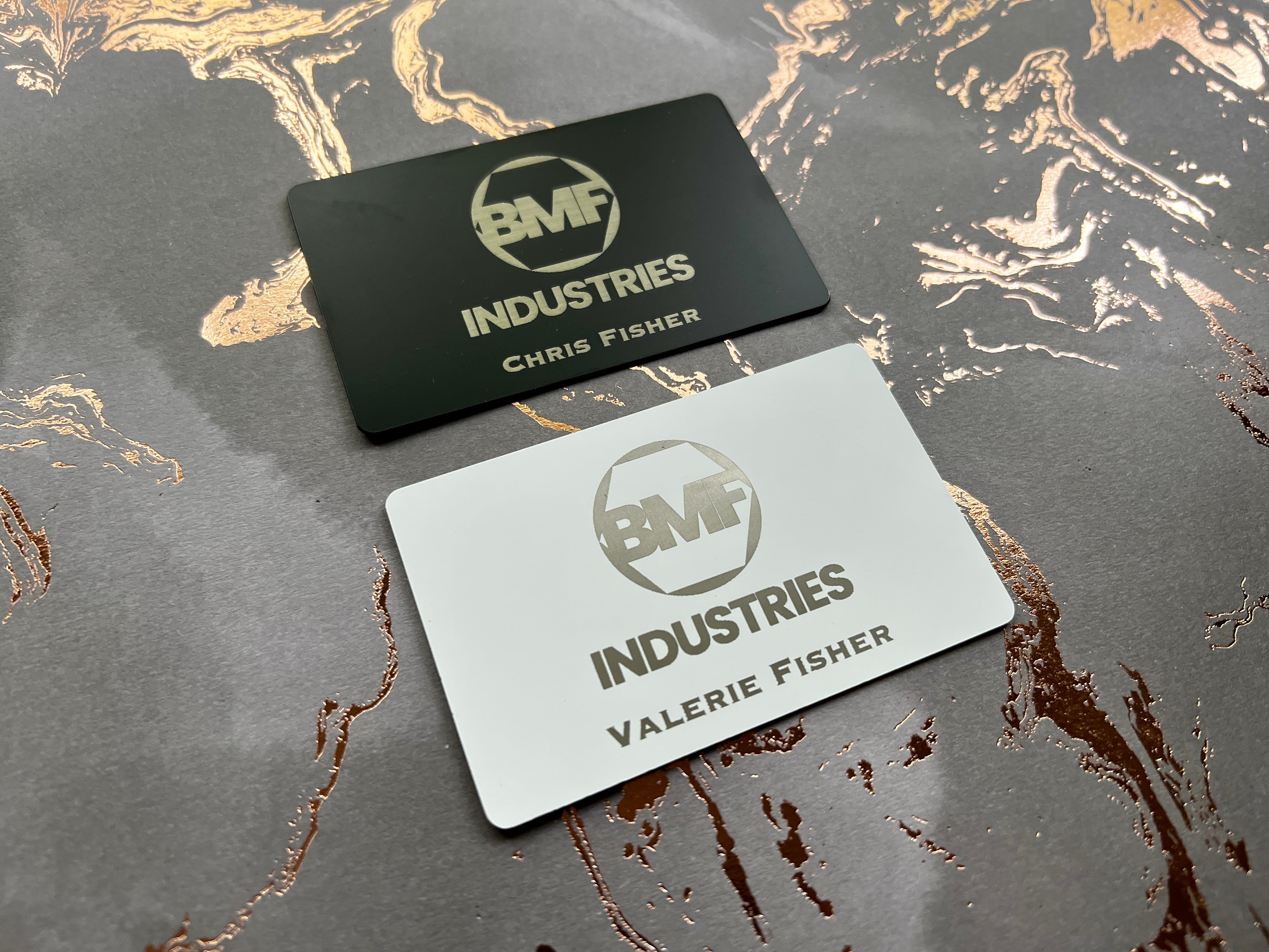 Steel Tap Card - Front & Back Customization