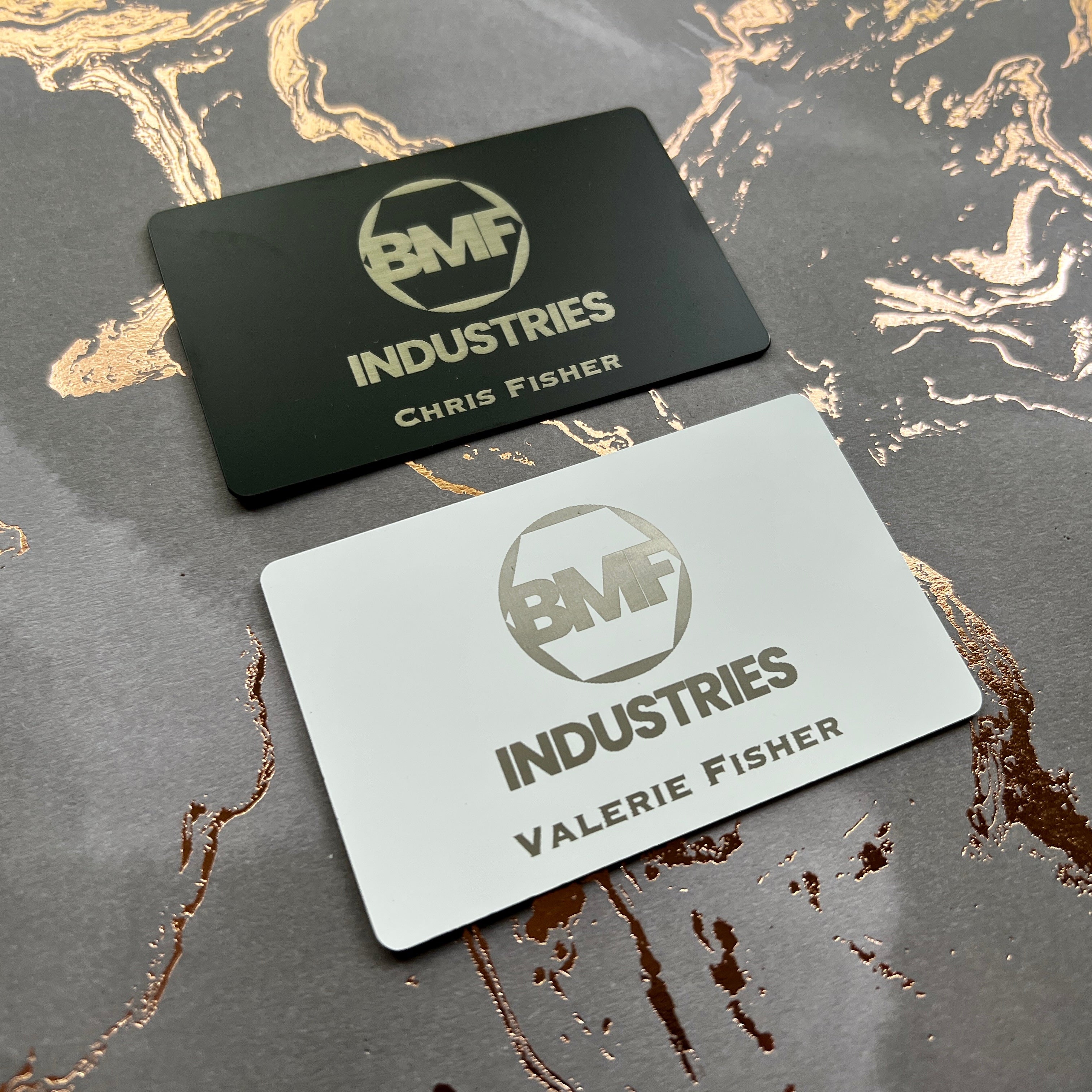 Steel Tap Card - Front & Back Customization