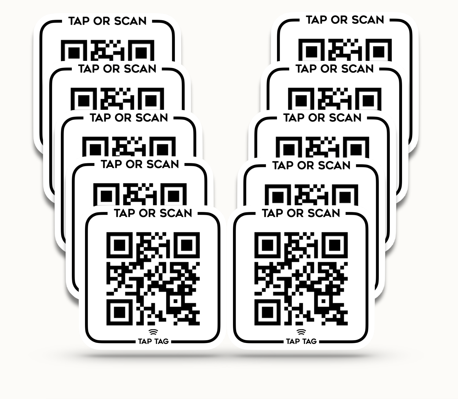 Tap & QR Sticker Pack - Tap or Scan