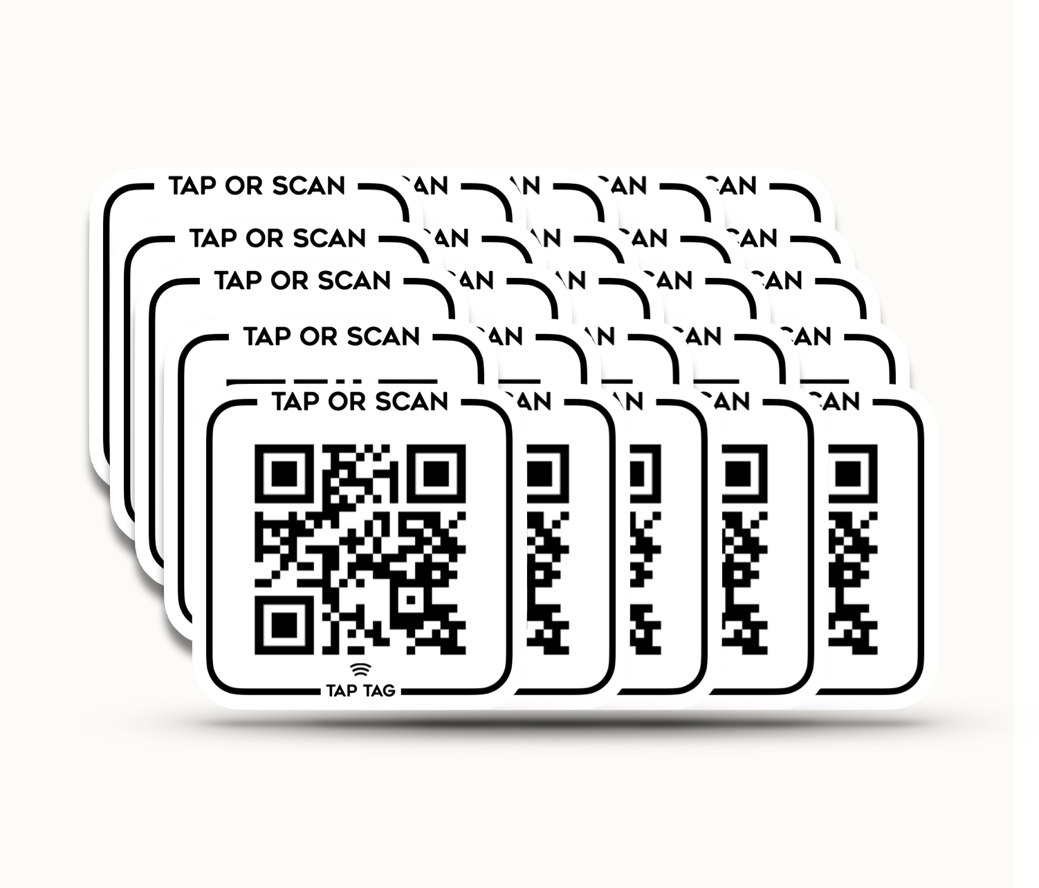 Tap & QR Sticker Pack - Tap or Scan