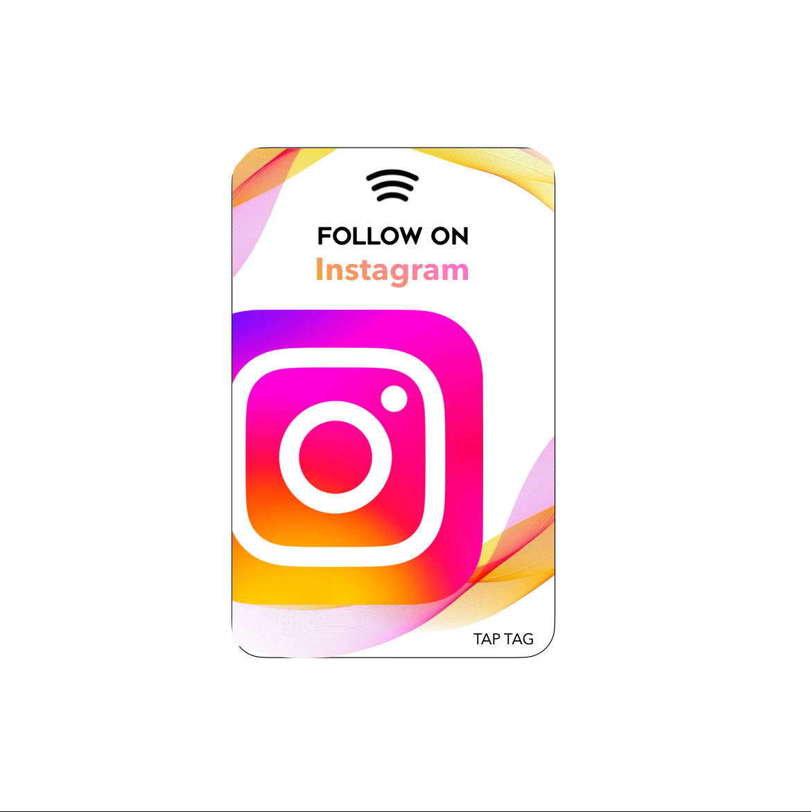 Tap Social Card - Facebook, Instagram & More