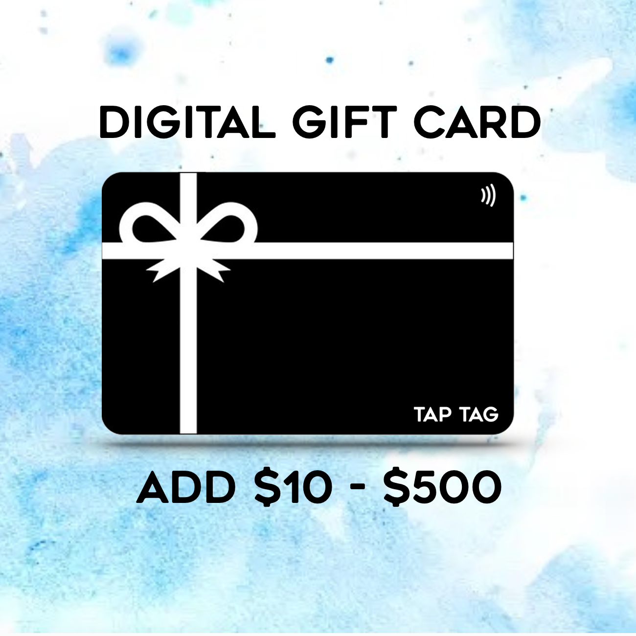 Gift card for store credit