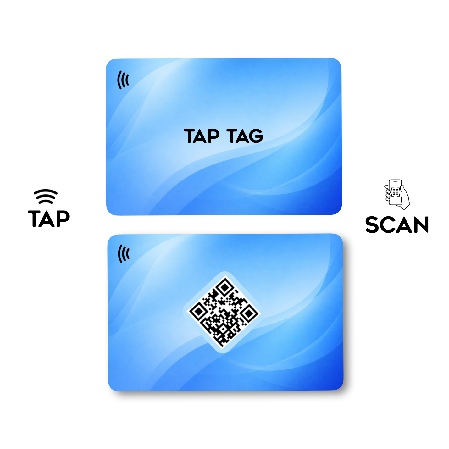 Tap Business Card. Tap to see websites, contact info, google reviews, anything. Comes in 7 different colors Lightweight and affordable costs. Comes with free digital business card dashboard to manage content. White card