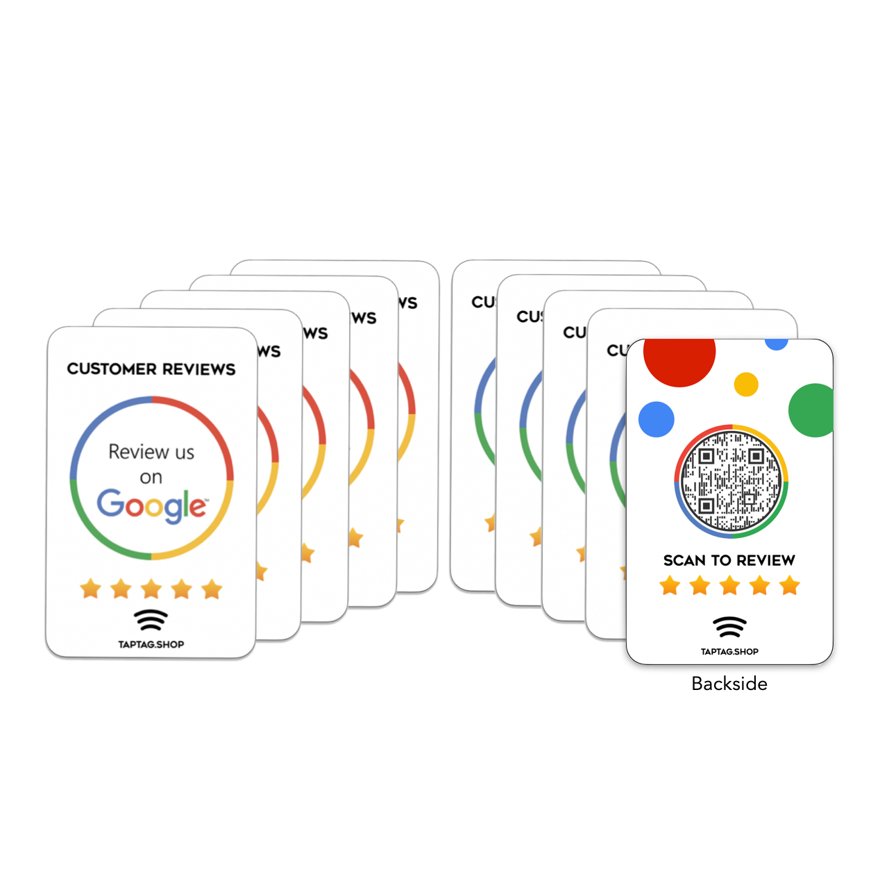 Tap Google Review Card