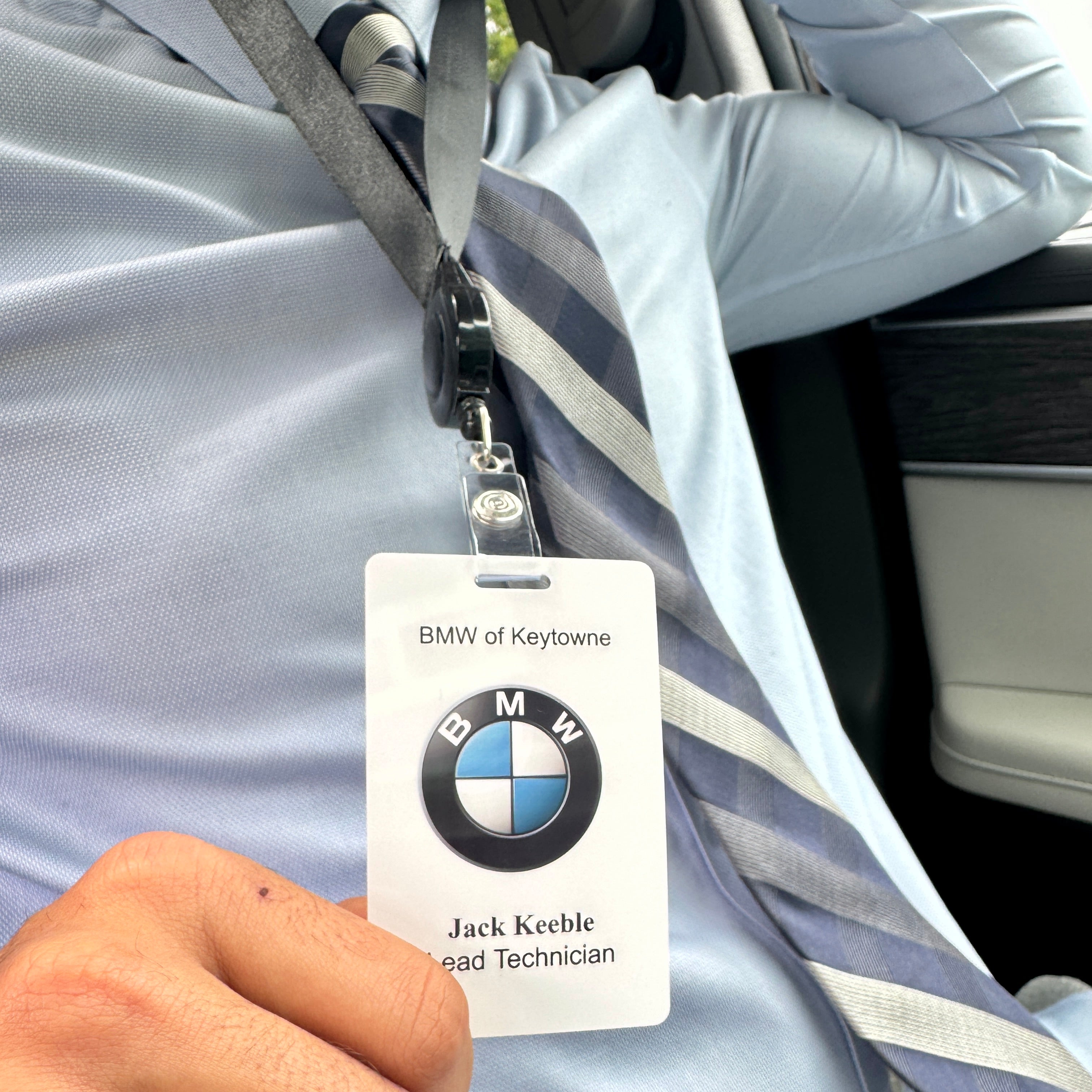 Custom Tap ID Badge Lanyard