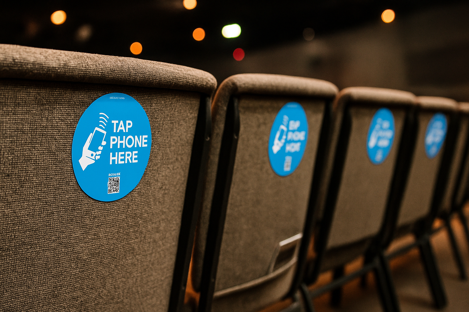Tap Signs for Chairs - Multipack