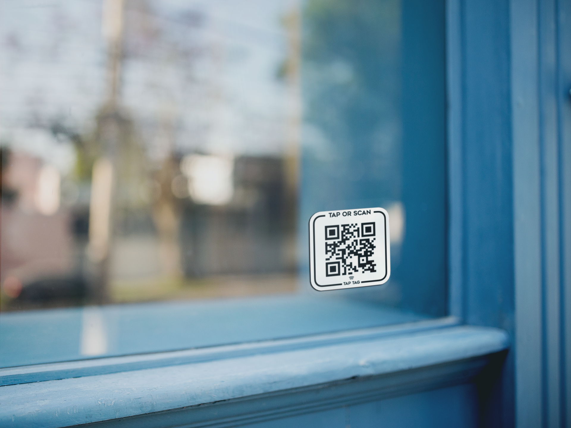 NFC QR Sticker Pack - Tap or Scan