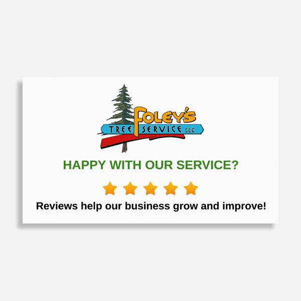 Custom Paper Handout Google Review Cards | 500 or 1,000 Pack