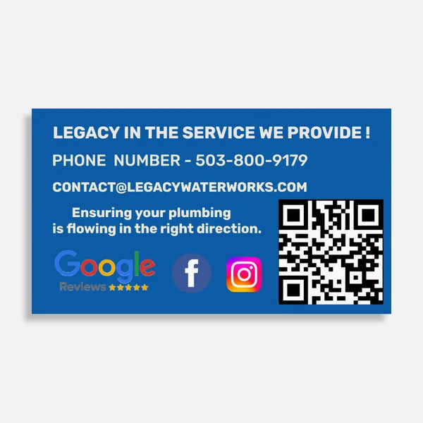 Custom Paper Handout Google Review Cards | 500 or 1,000 Pack