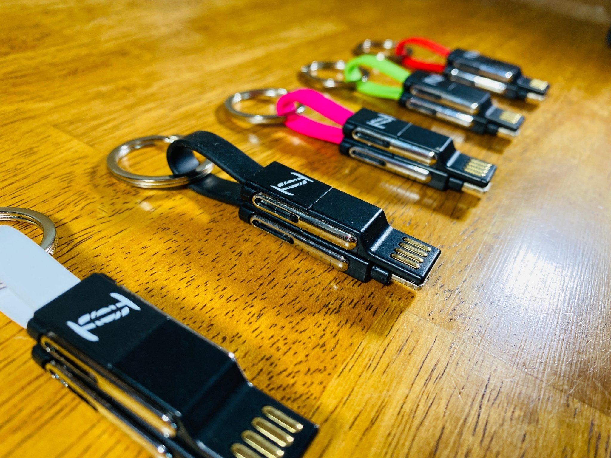 6 in 1 Keychain Charging Cord - Tap Tag