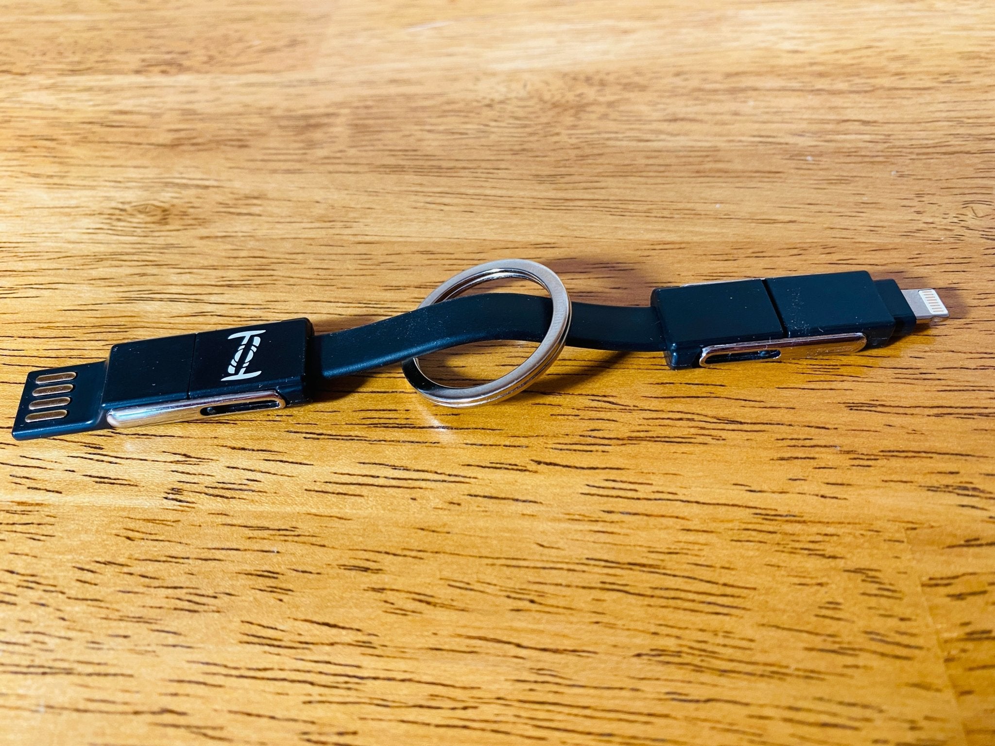 6 in 1 Keychain Charging Cord - Tap Tag
