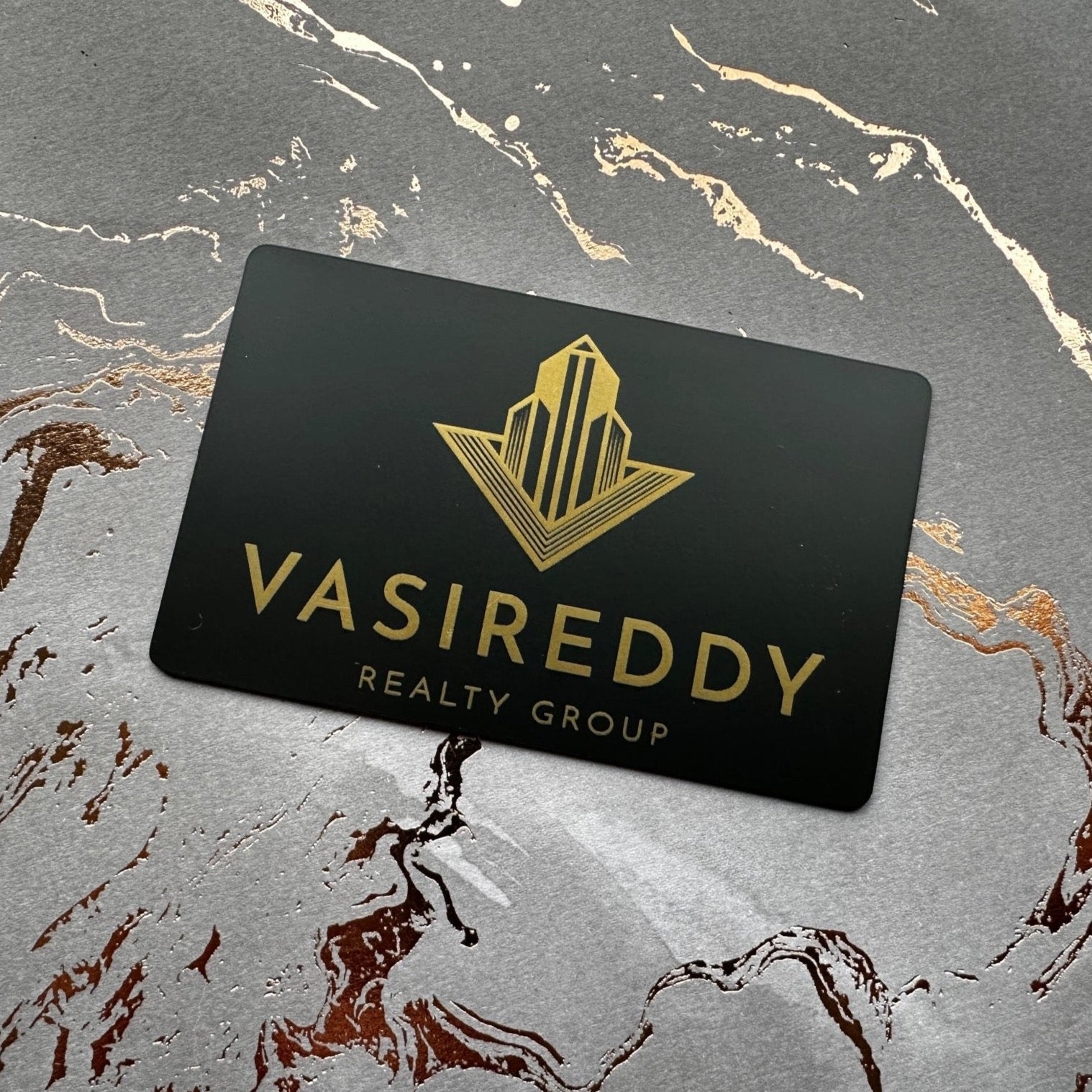 Custom Black metal tap NFC business card, gold engraving, tap to share contact card and digital business card. upload your own logo.