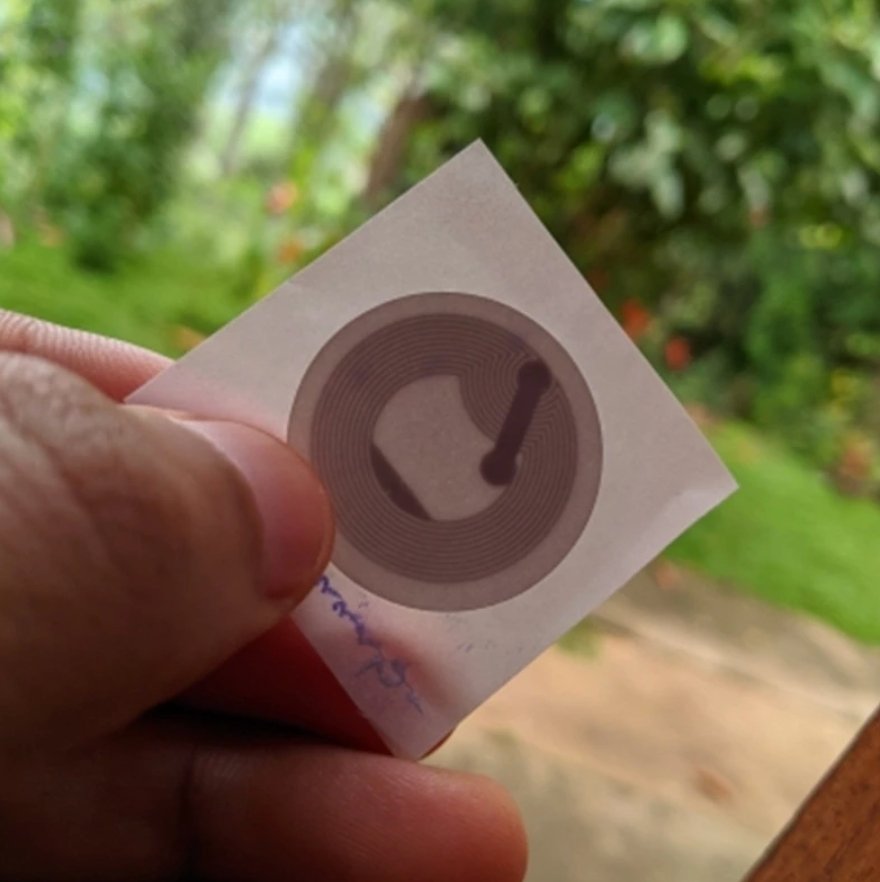 Paper Sticker NFC Tags - Blank/Writable - Tap Tag
