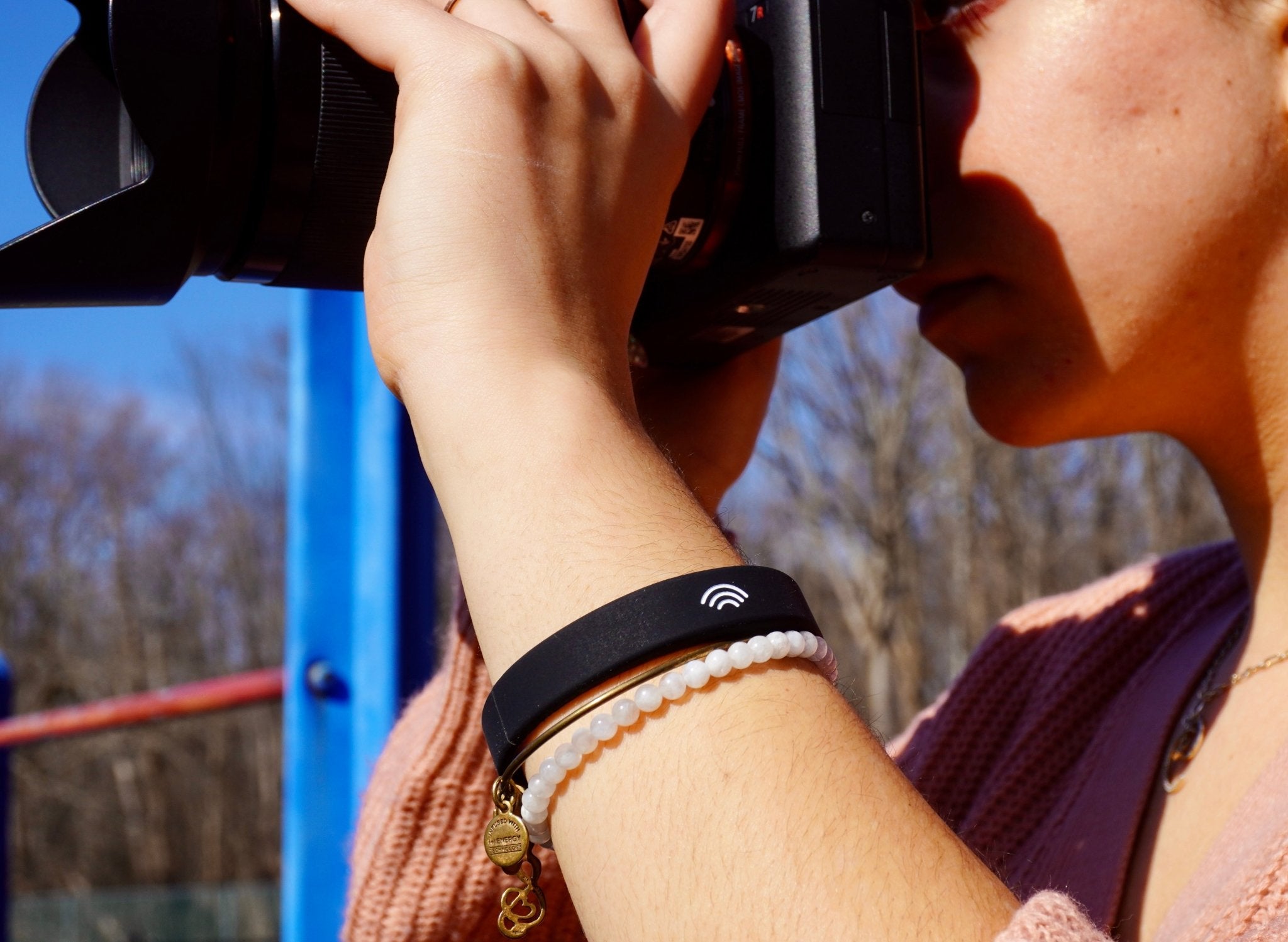 Silicone Minimalist NFC Wristband - Tap Tag