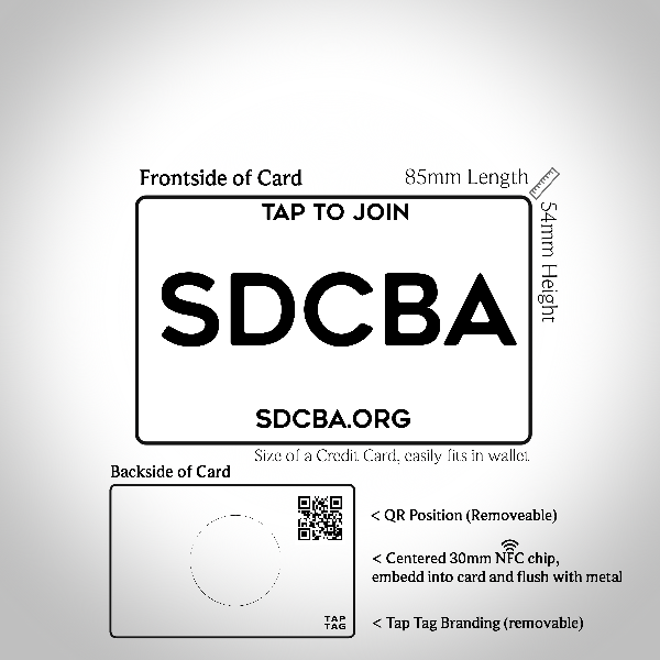 White Steel - Centered 25mm chip without logo