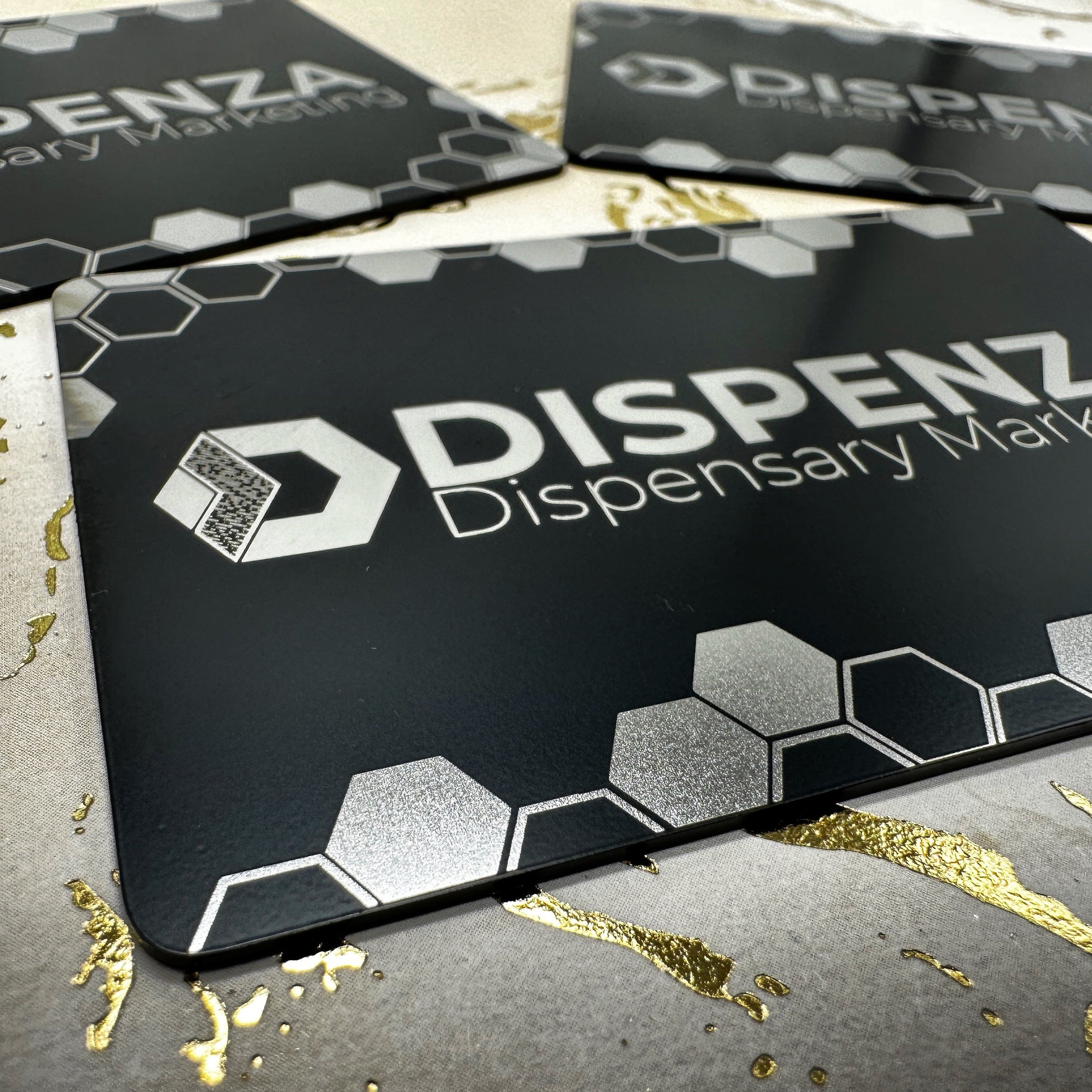 Black Steel Tap Digital Business Card | Custom Made | Free Shipping
