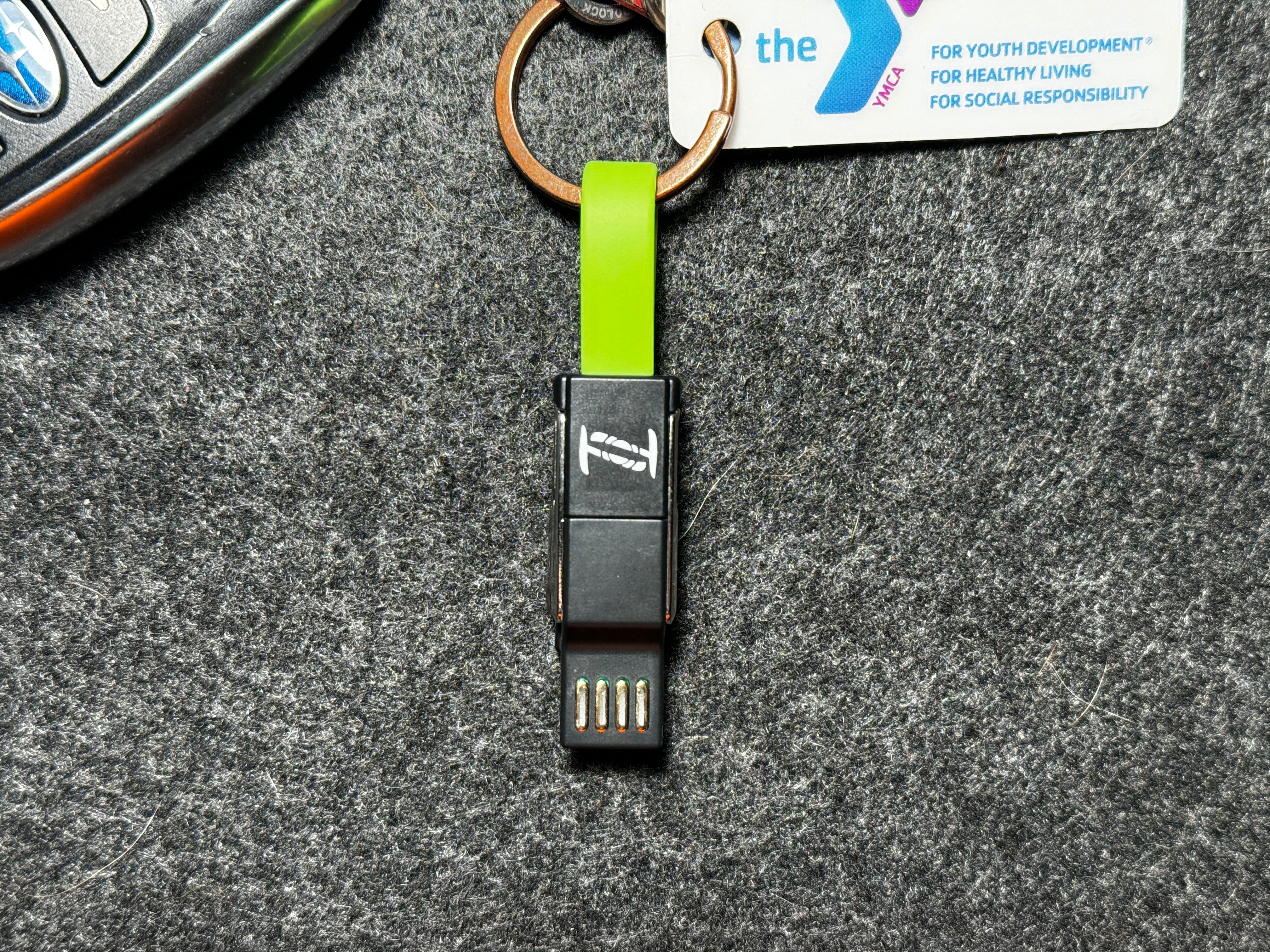 6 in 1 Keychain Charging Cord