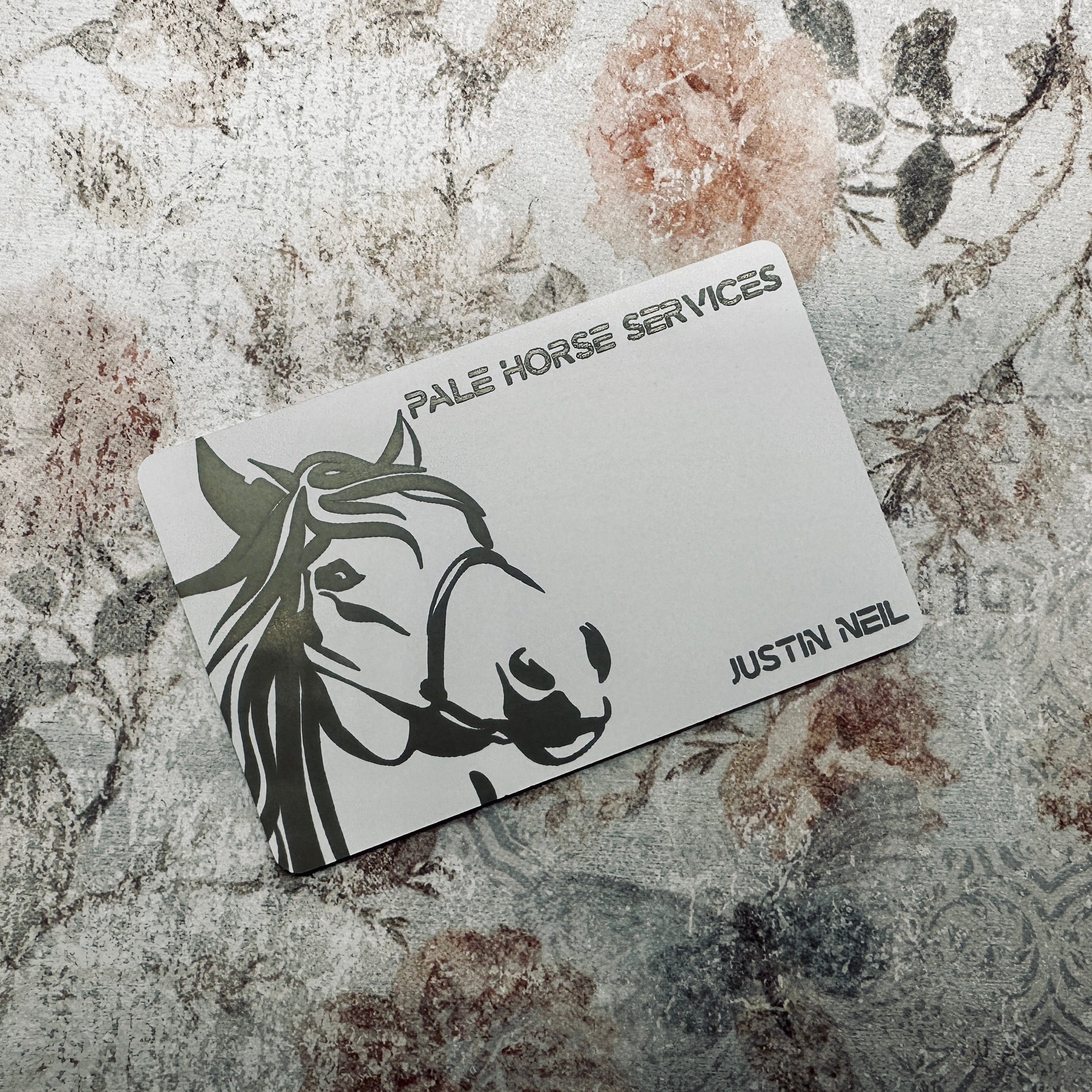 Steel Tap Card - Front & Back Customization