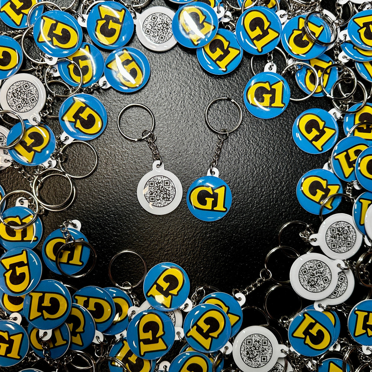 Nfc Fan Keychains Custom NFC Keychain | Add Your Image | Tap Tag