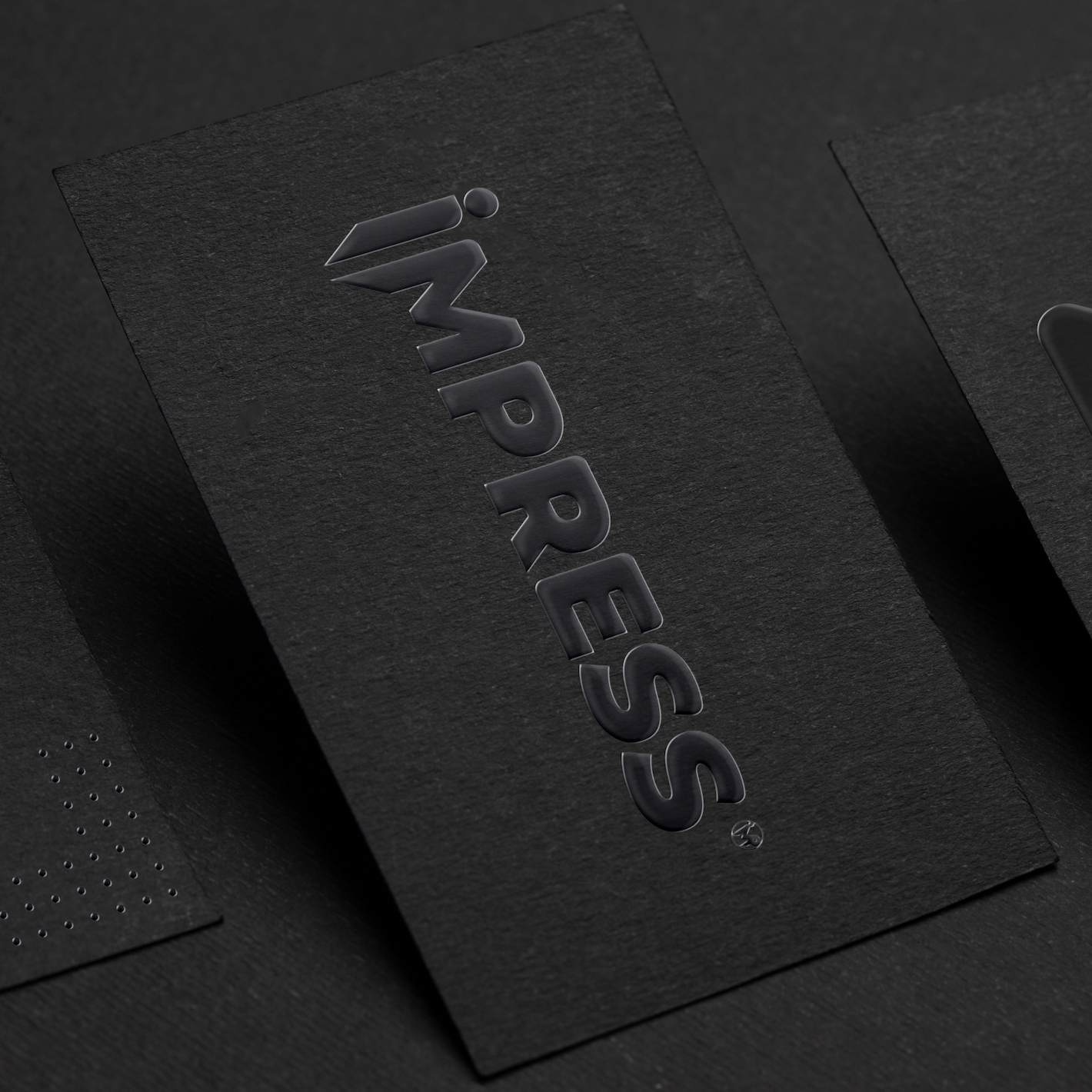 Paper business card with digital profile