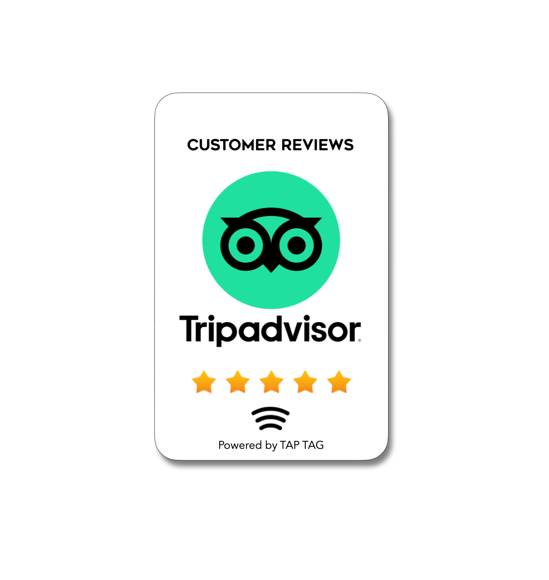 Tap TripAdvisor review card