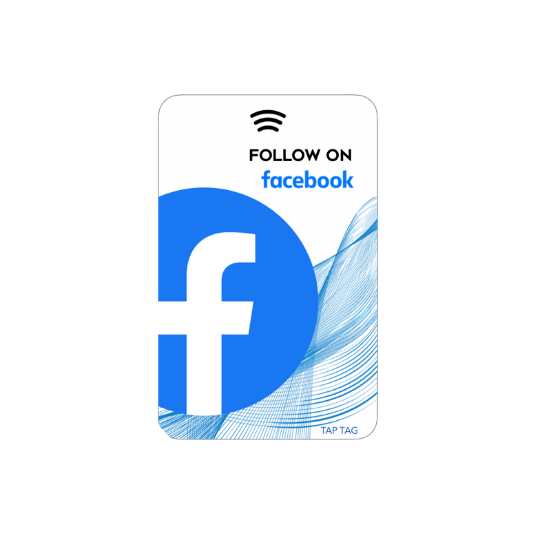 Tap Tag Social Card | Facebook, Instagram, TikTok, LinkedIn | More