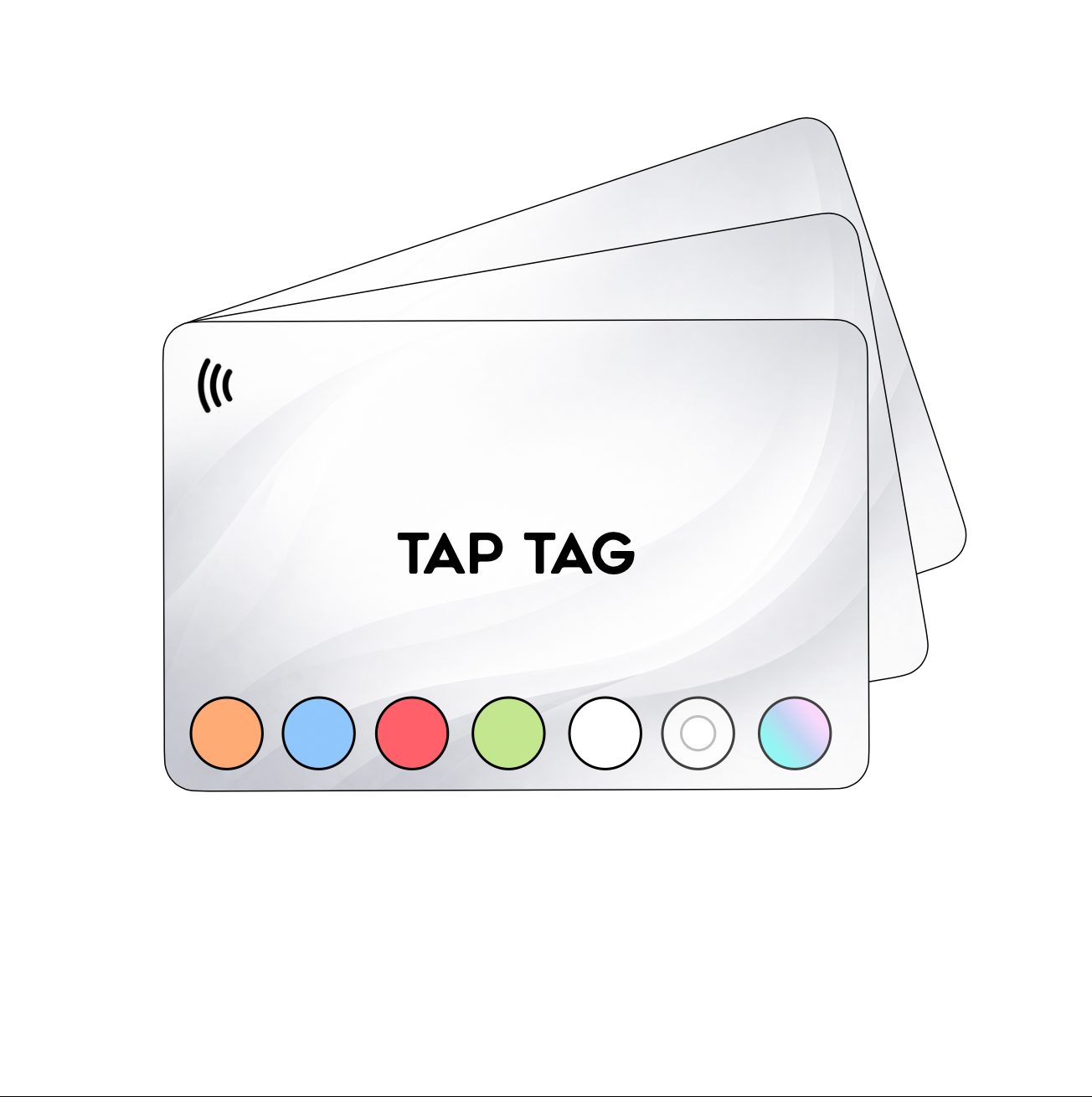 Tap Tag Classic Tap Card Pack - Choose Color