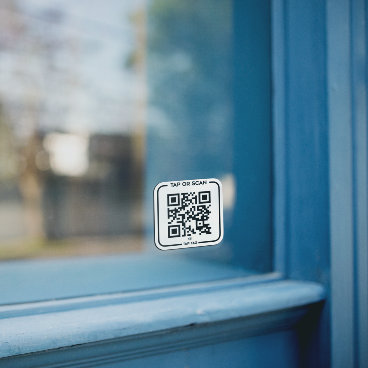NFC Tap QR Sticker Pack | Dynamic Digital Profile Stickers | Multipack
