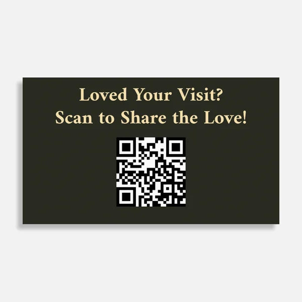 Custom Paper Handout Google Review Cards | 500 or 1,000 Pack