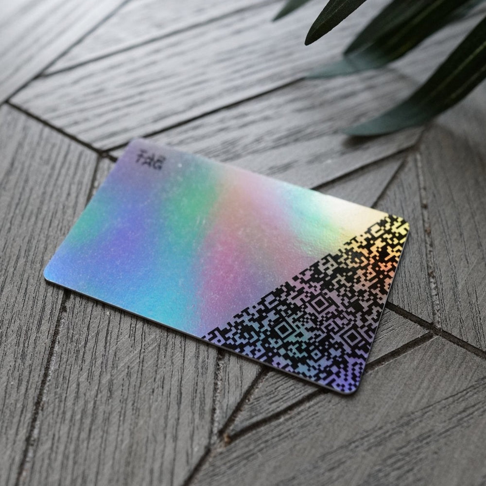 Tap Tag Starter NFC Card | Tap Business Cards with QR Code