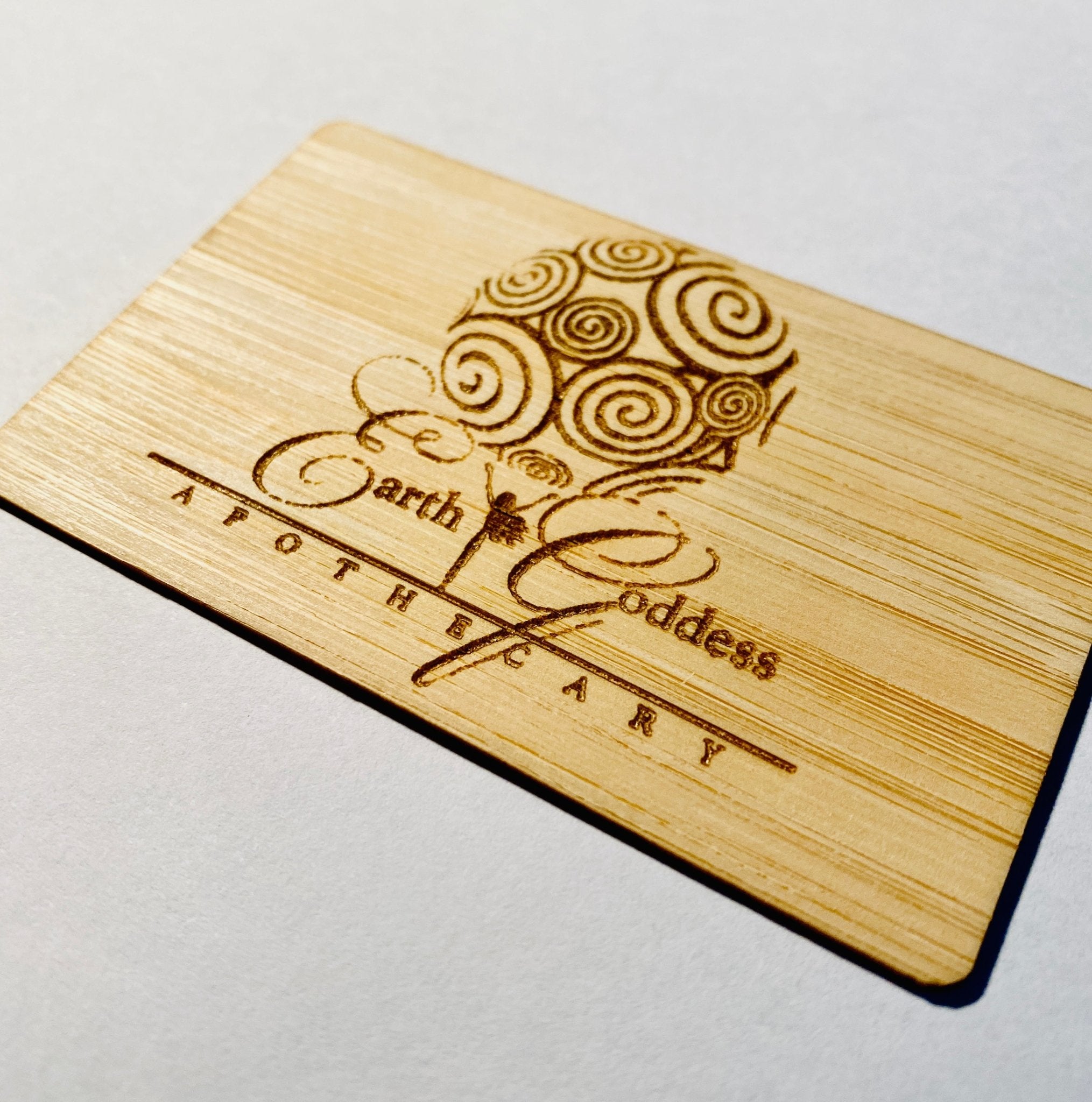 Sustainable Bamboo - NFC Business card - Tap Tag