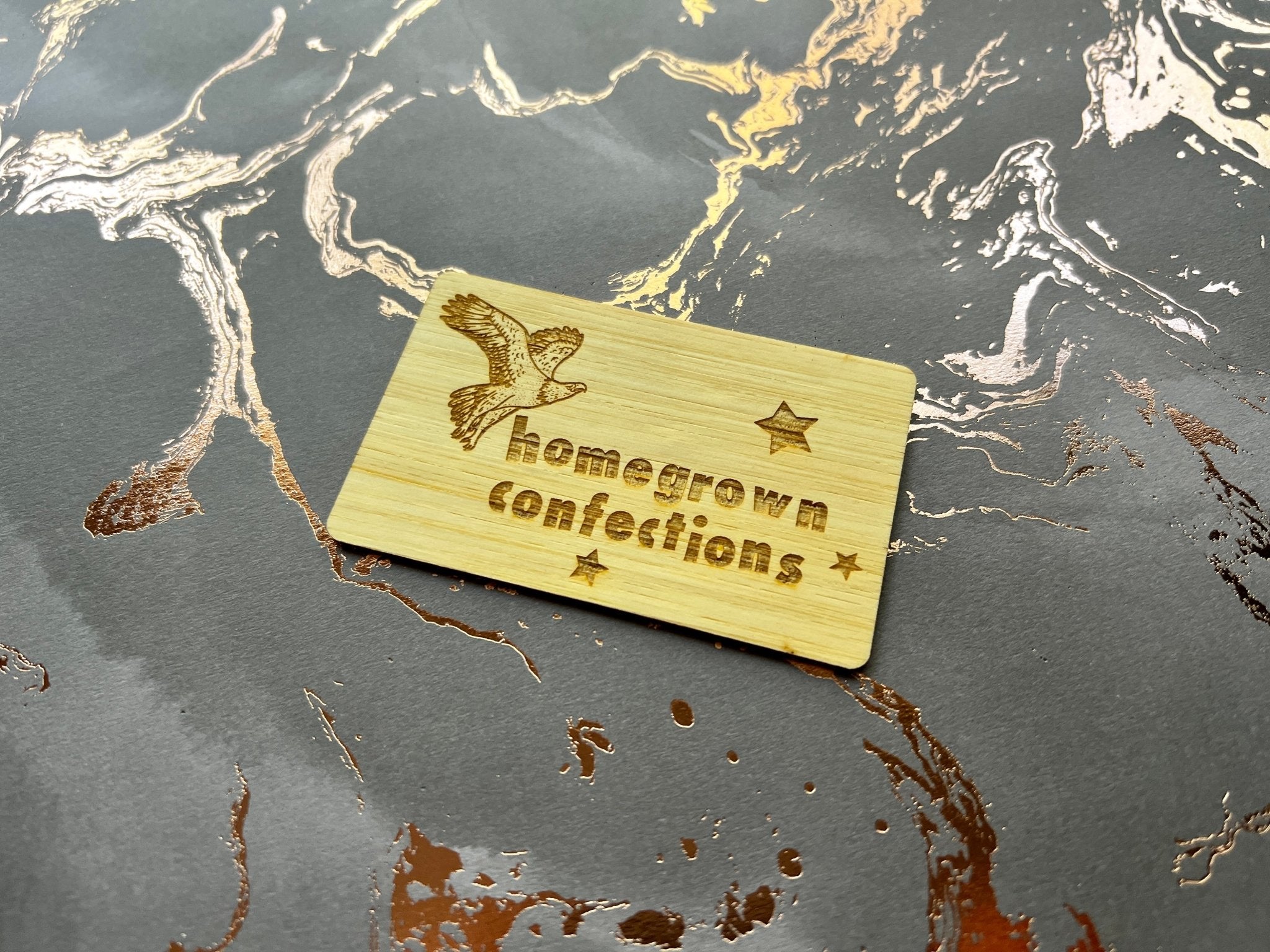 Sustainable Bamboo - NFC Business card - Tap Tag