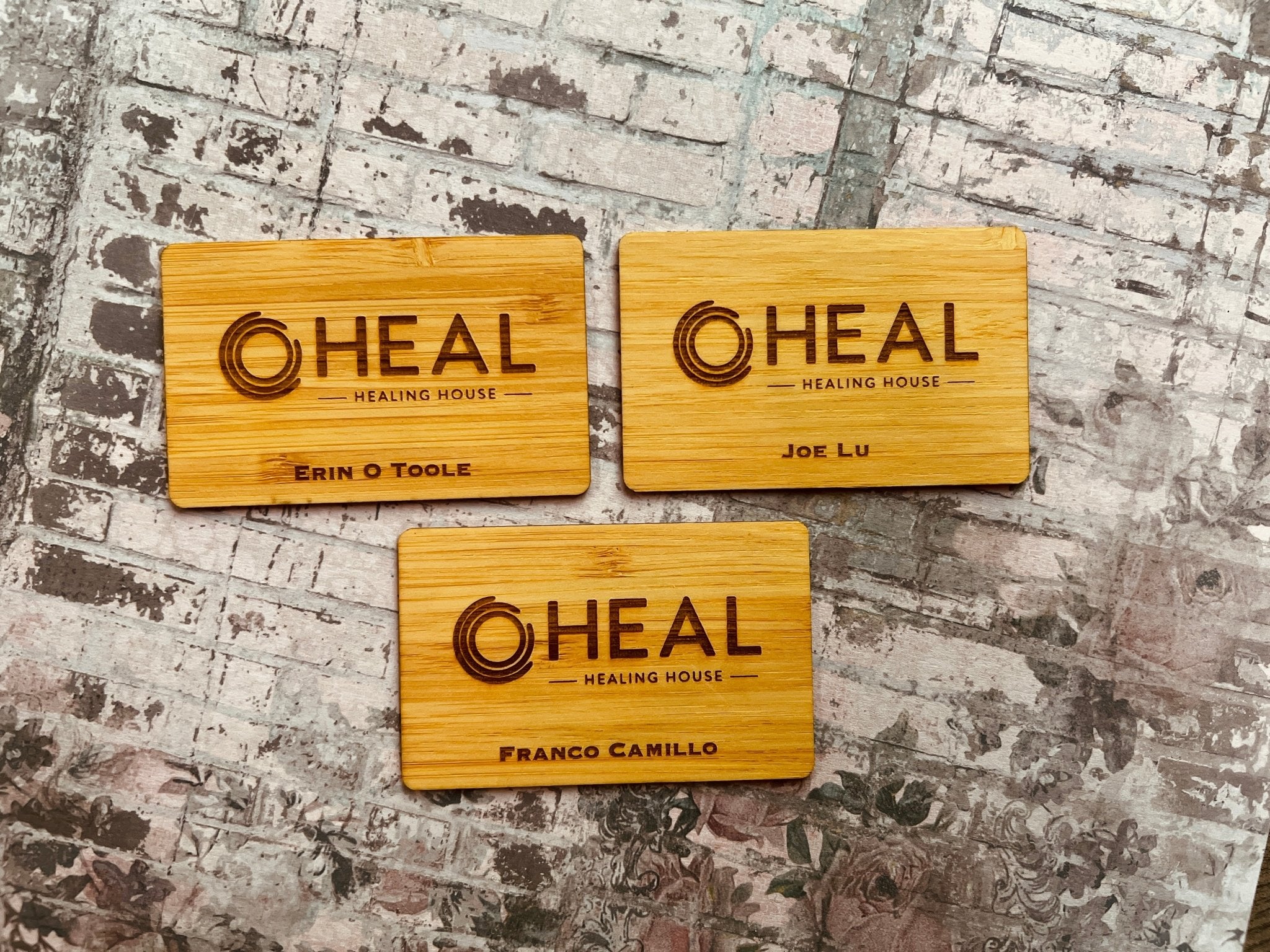 Sustainable Bamboo - NFC Business card - Tap Tag