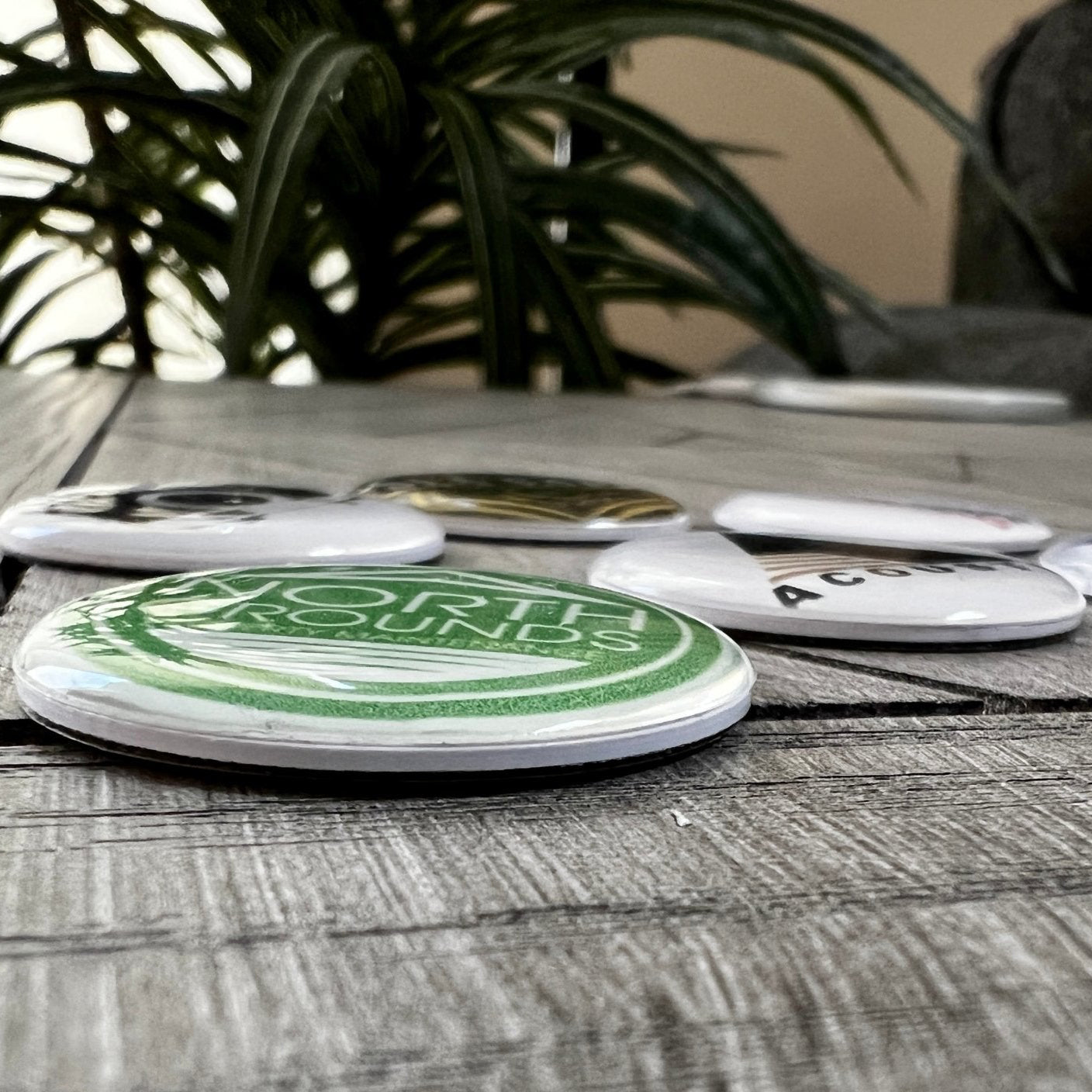 custom sticky dot nfc tap tag, tap tag sticks to back of bottom of phone. Tap to share contract info and digital profile 